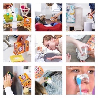 BỘT Baking soda trắng răng 454g Backing soda