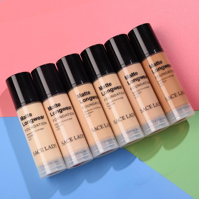 Makeup Base Cream Matte Concealer Brighten Moisturizer Liquid Face Foundation