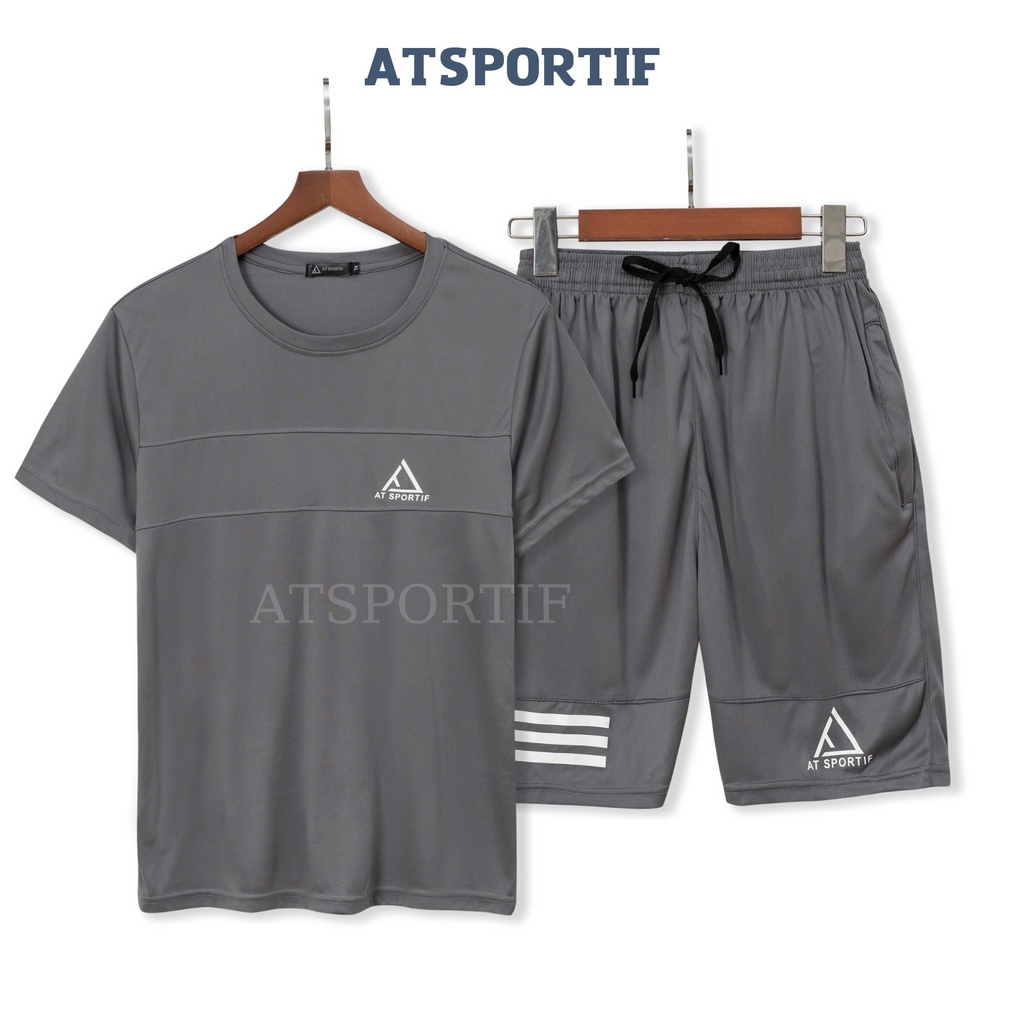 Bộ Thể Thao Nam quần áo tập gym vải thun lạnh thoáng mát co giãn năng động thời trang