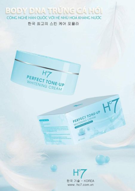 Kem body HC7 Trứng cá hồi chính hãng