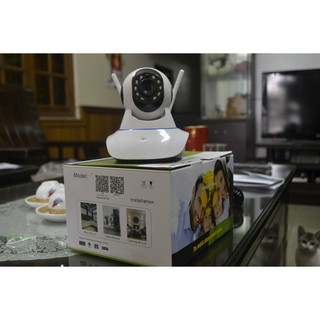 Camera giám sát và báo động PK11 (Trắng)