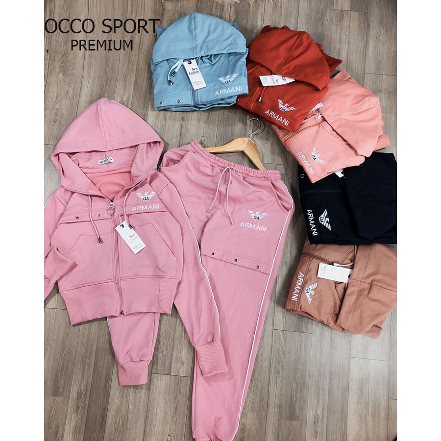 Bộ Đồ Thể Thao Hotgirl TT359 - Da cá cotton - Siêu Dày Đẹp - Hàng Thiết Kế