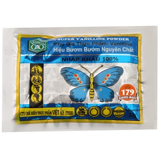 💠Bột Thơm Vanila Hiệu Bươm Bướm 10 Ống 2.5g💠