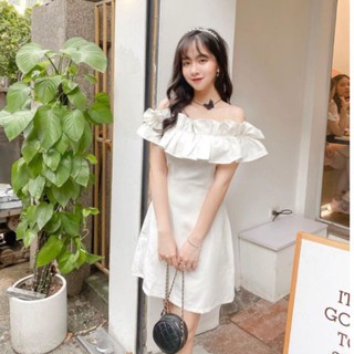 Váy trễ vai bèo Little Đầm dự tiệc Jna Official