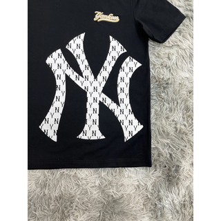 | Ảnh Thật | Áo Yankee Đen Trắng Logo Trước