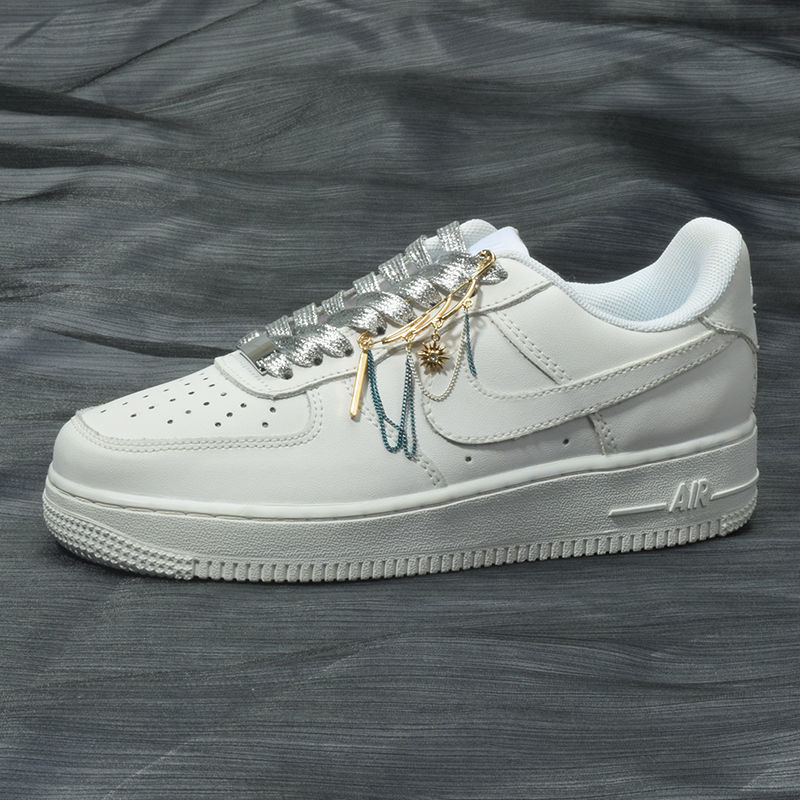 Dây Xích Trang Trí Phong Cách Rock punk Hiphop AF1 Air Force No DIY Ghim Cài Giày 1 Cái Cho Nam Nữ