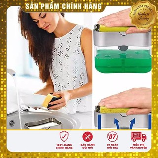 Hộp đựng nước rửa chén bát có vòi bơm - Dụng cụ đựng nước rửa tay, rửa chén,bát,đựng xà bông, dầu gội đầu đa năng có vòi
