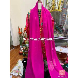 khăn áo hầu đồng - khăn múa Cô Bơ , Cô Chín . dải lụa múa cô vải voan