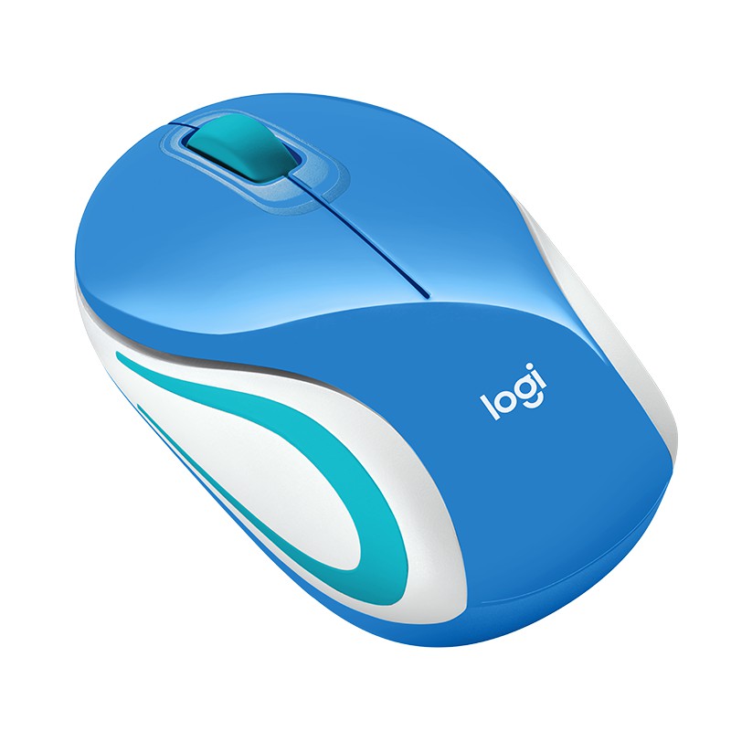 CHUỘT LOGITECH WIRELESS M187 XANH DƯƠNG