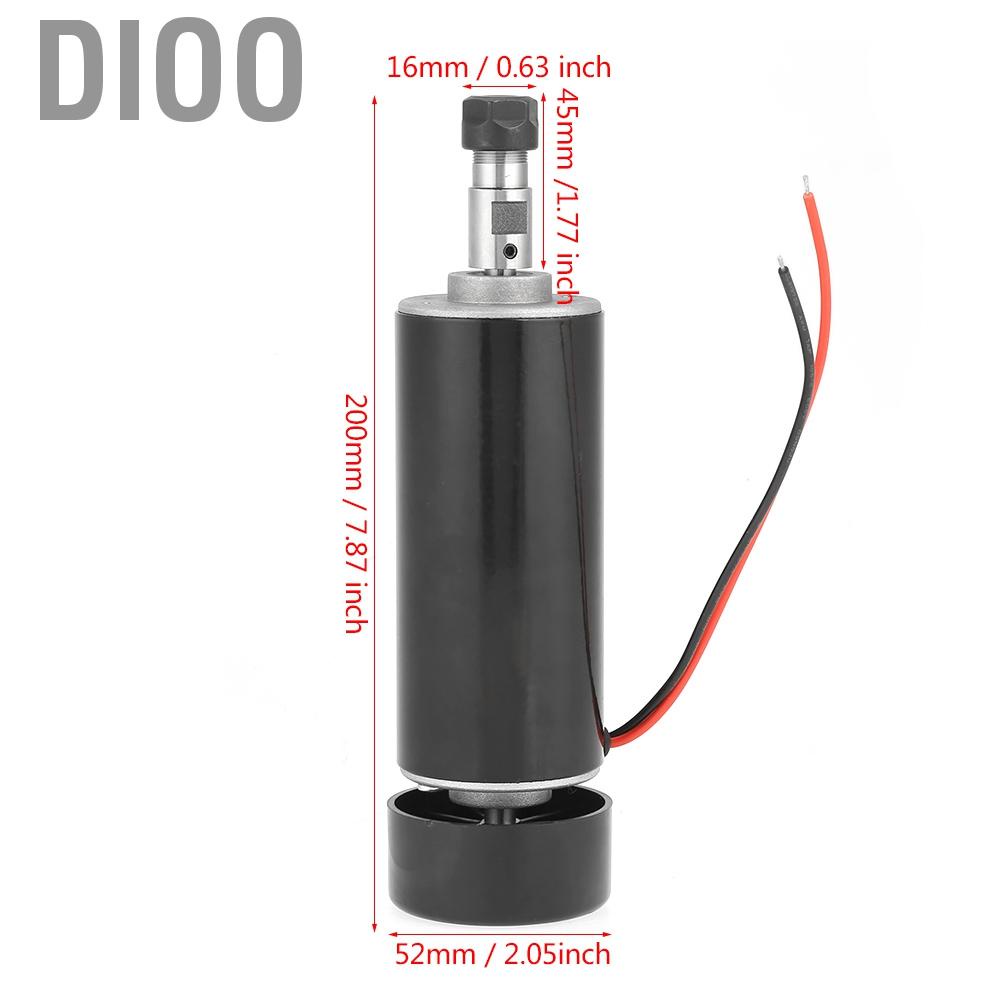 Dioo ER11 500W High Speed Brushed PCB Spindle Motor DIY Engraver Accessories