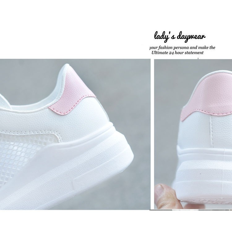 Giày Sneakers Thể Thao Phối Lưới Thoáng Khí Năng Động Phong Cách Đơn Giản | BigBuy360 - bigbuy360.vn
