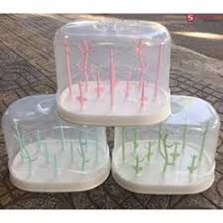 Giá úp bình sữa có nắp K002