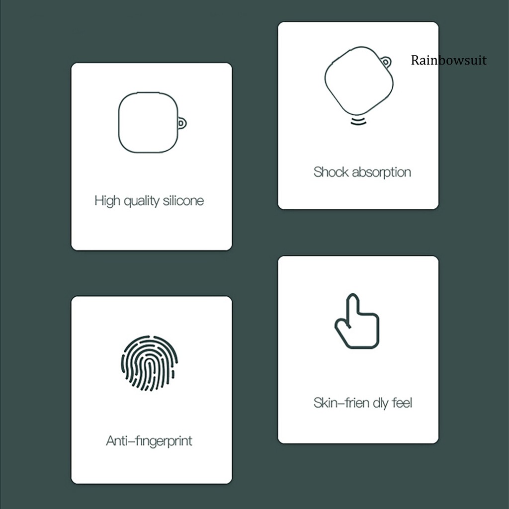 Hộp Bảo Vệ Tai Nghe Bằng Silicon Chống Bụi Chống Rơi Cho Samsung Bud Live