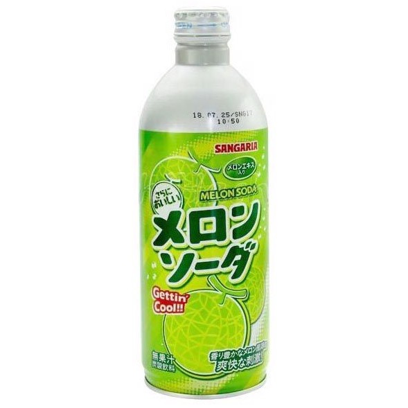 [Sale Sốc] [3 Vị] Nước Soda Vị Trái Cây Sangaria Chai 500ml - Nhật Bản