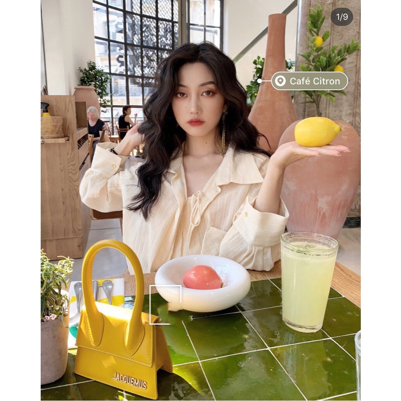 Túi Jacquemus siêu xinh, sz mini 15cm. Túi ví thời trang phong cách hàn quốc.