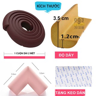 Dây Bọc Cạnh Bàn,Bịt Góc Chống Va Chạm