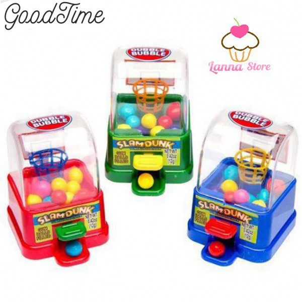  hàng trong kho Bán sỉ giá  đặc  biệtMáy bắn kẹo bóng rổ Dubble Bubble Slamdunk - Mỹ[good time]