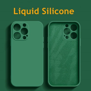 Dành Cho iphone 15 16 14 Pro Max Ốp Lưng Cho iphone 14 13 Pro Max Vỏ Vuông Chống Sốc TPU Lỏng Silicon iphone 14 Pro Max Vỏ