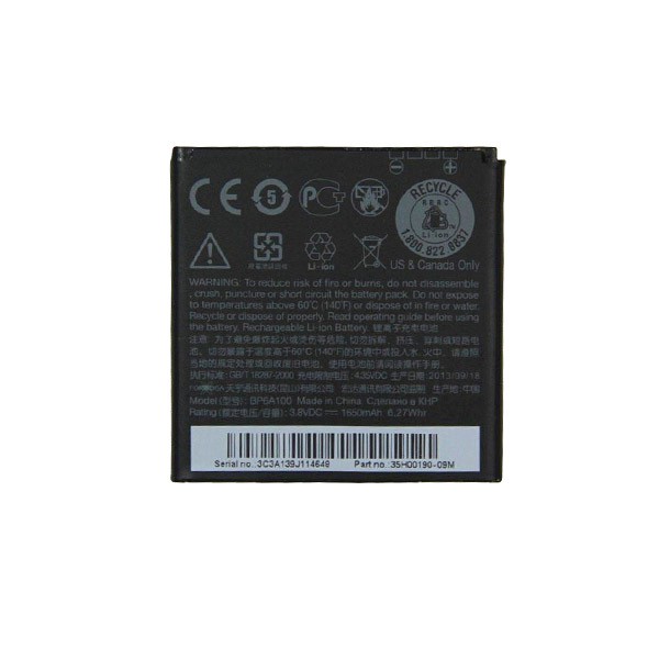 Pin Cao Cấp cho HTC Desire 300/301e (BP6A100) - 1650mAh