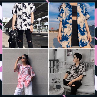 [FULLTAG CHÍNH HÃNG] Áo sơ mi tay ngắn họa tiết Vân Mây Cloud Fulltag Mende tay lỡ [ FORM UNISEX ]| CHUẨN CAO CẤP 1:1 | BigBuy360 - bigbuy360.vn