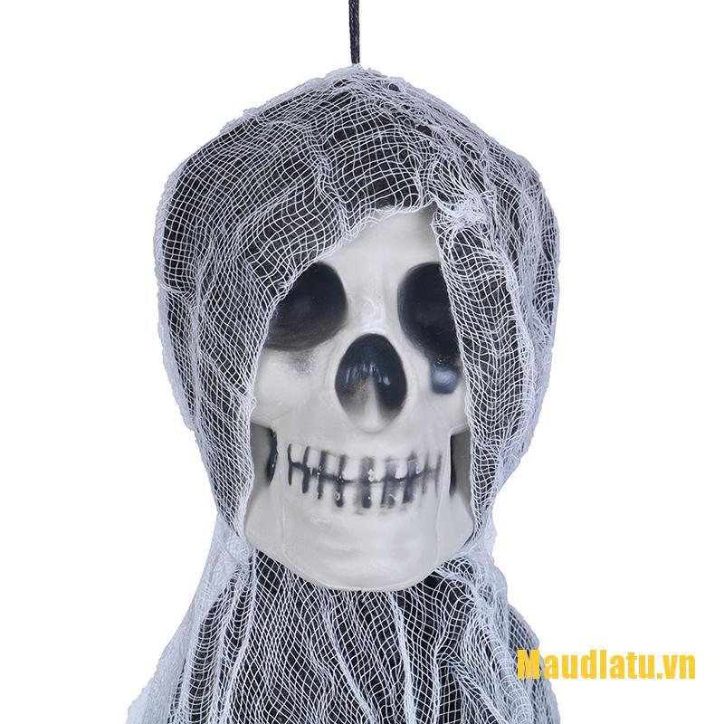 Đồ Trang Trí Halloween Hình Đầu Lâu Kinh Dị 100cm