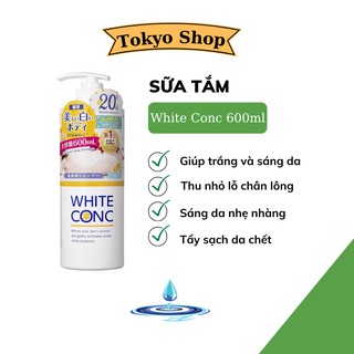 Sữa tắm trắng da White Conc 600ml nội địa
