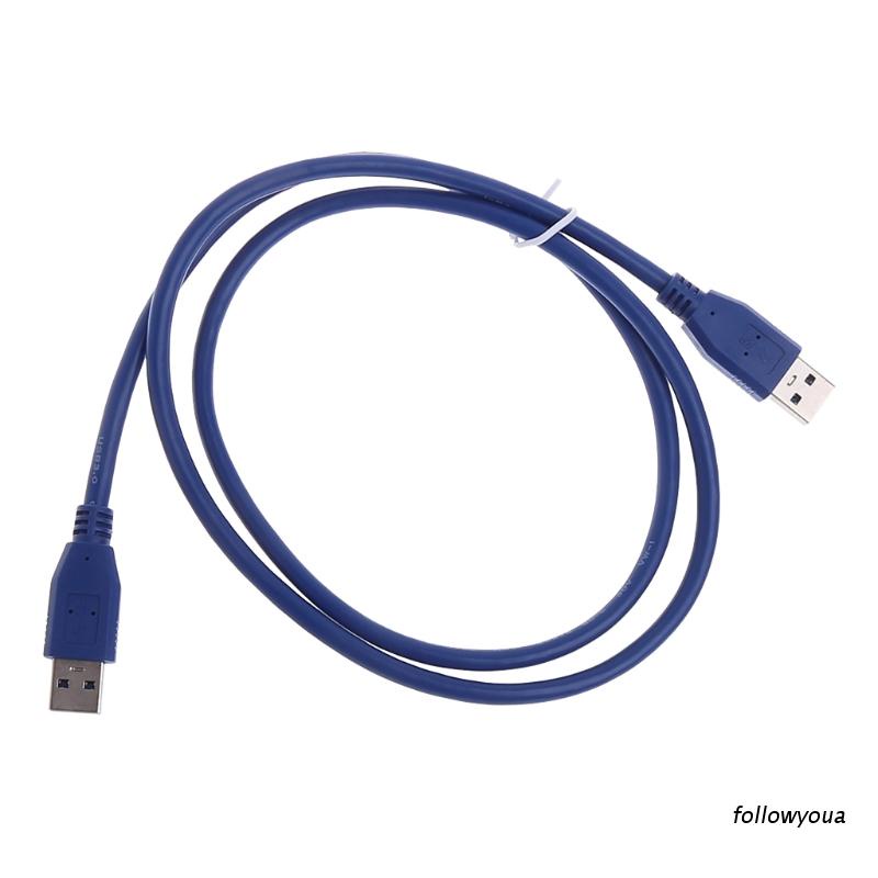 Dây Cáp Nối Dài Đầu USB 3.0 Type A 1M Màu Xanh Dương