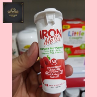VIÊN UỐNG BỔ SUNG SẮT IRON MELTS 50 VIÊN _ CÓ BILL ÚC