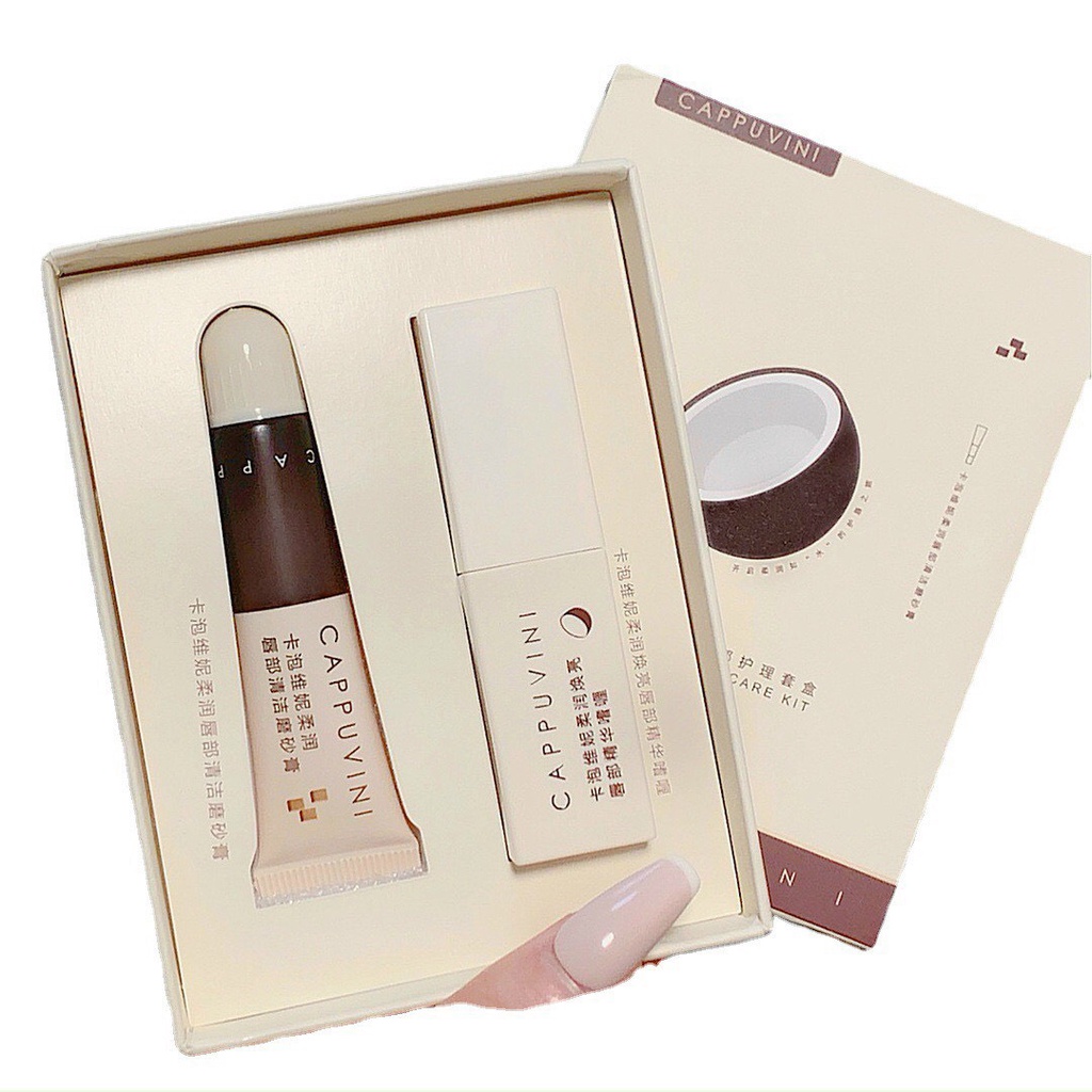 Set dưỡng môi cappuvini