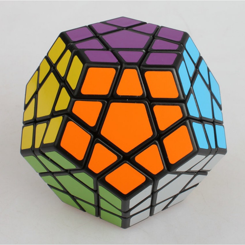 Đồ chơi Rubik Megaminx Shengshou Sticker - Rubik 12 Mặt (Rubik Biến Thể) Quay Trơn Mượt Phát Triển IQ