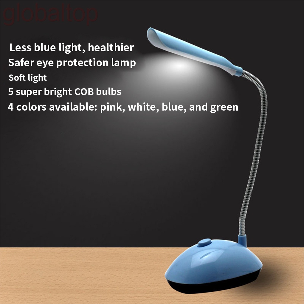 Đèn bàn bóng LED đọc sách bảo vệ mắt thiết ké linh hoạt tiện dụng cho gia đình/ trường học