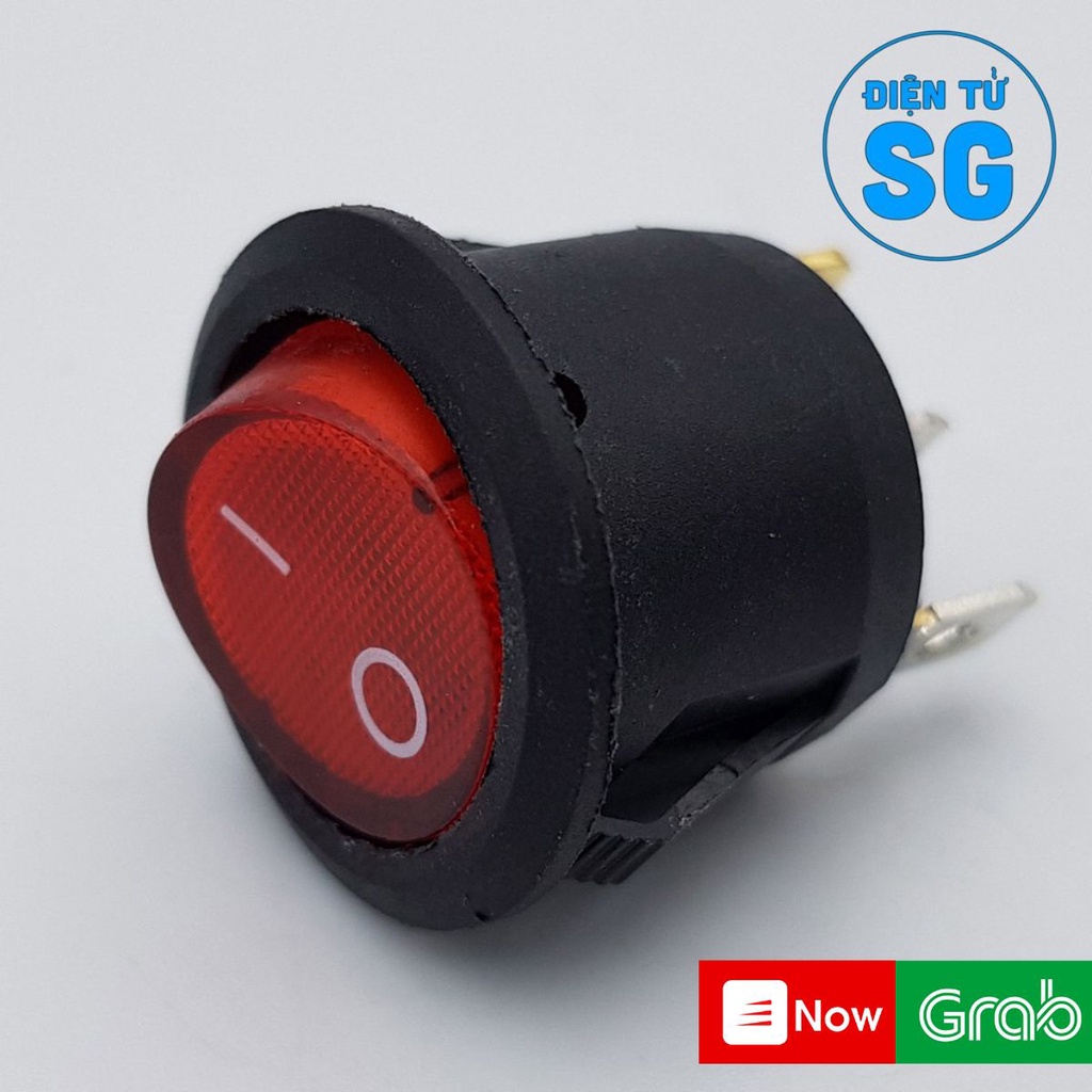 Công Tắc Tròn Có Đèn KCD1-105