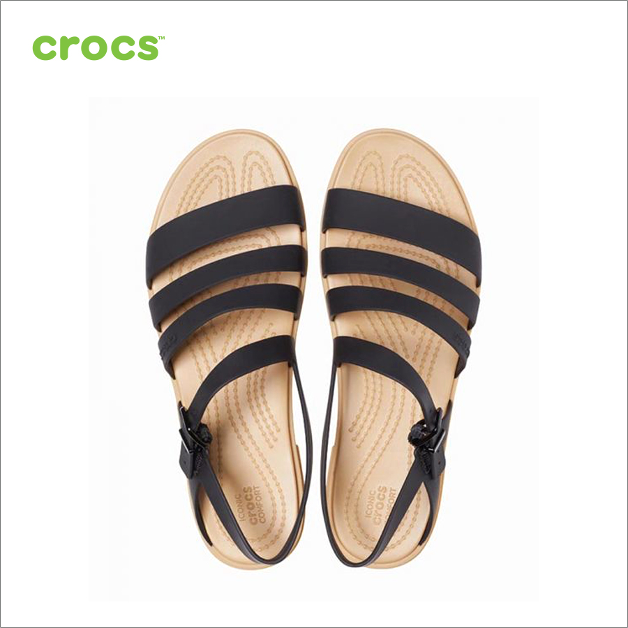 Dép sandal nữ CROCS Tulum 206107-00W