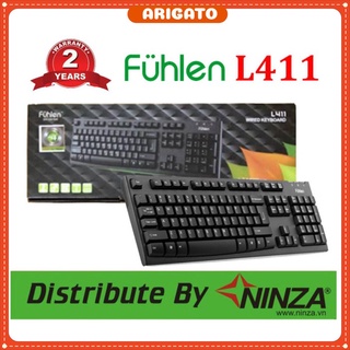 Bộ bàn phím chuột Fulhen L411 L102 NINZA Cam kết chính hãng mới 100% bảo hành 24 tháng lỗi 1 đổi 1 – ARIGATO-L102H