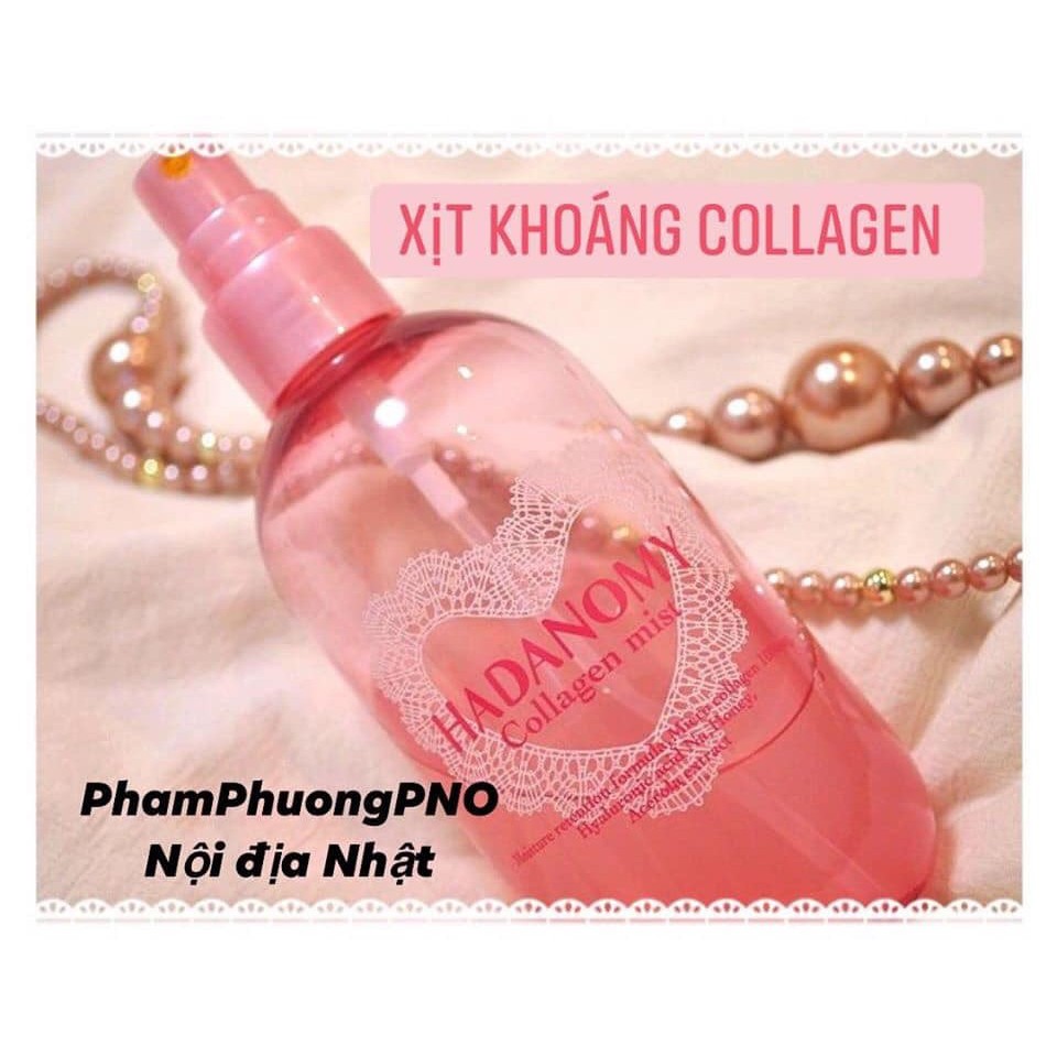 Xịt khoáng Collagen HADANOMY