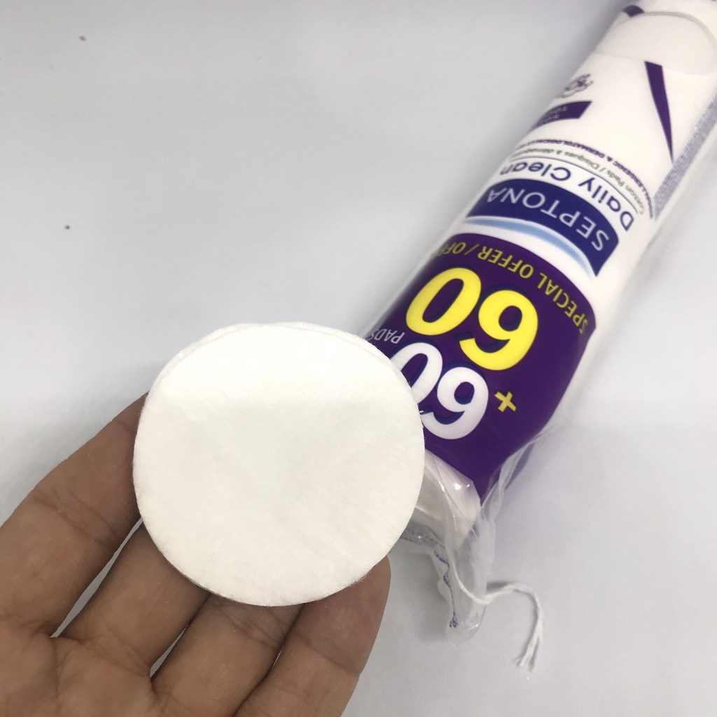 [Mã SRJULY1619 giảm 15K đơn 50K] [Mã SRJULY1215 giảm 20K đơn 50K] COMBO 2 Bông Tẩy Trang Septona Pháp 3 Lớp 120 Miếng | BigBuy360 - bigbuy360.vn