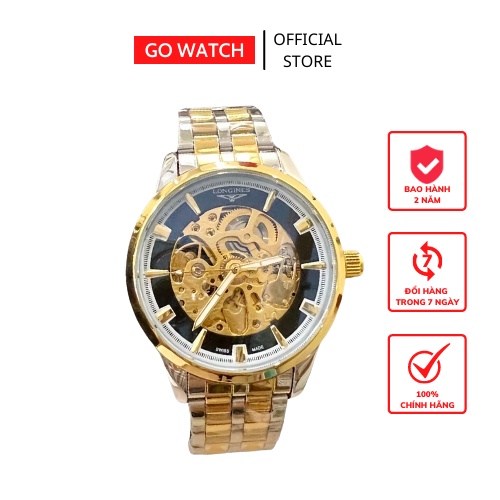 Đồng Hồ Nam Cơ Dấu Máy Login 2022 A34 - Go Watch