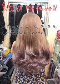 Tóc nửa đầu omber đủ mầu
