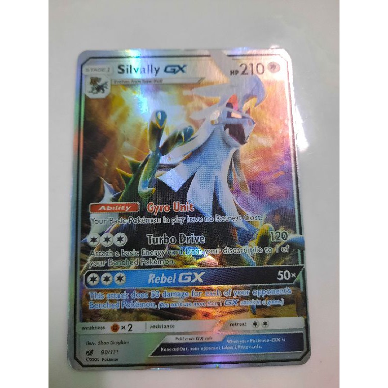 Thẻ SILVALLY GX FULL ART ULTRA RARE chính hãng