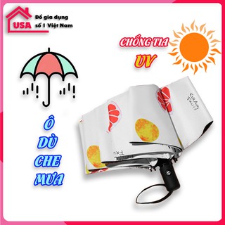 Ô dù che mưa che nắng gấp gọn chống tia uv USA_STOREHN