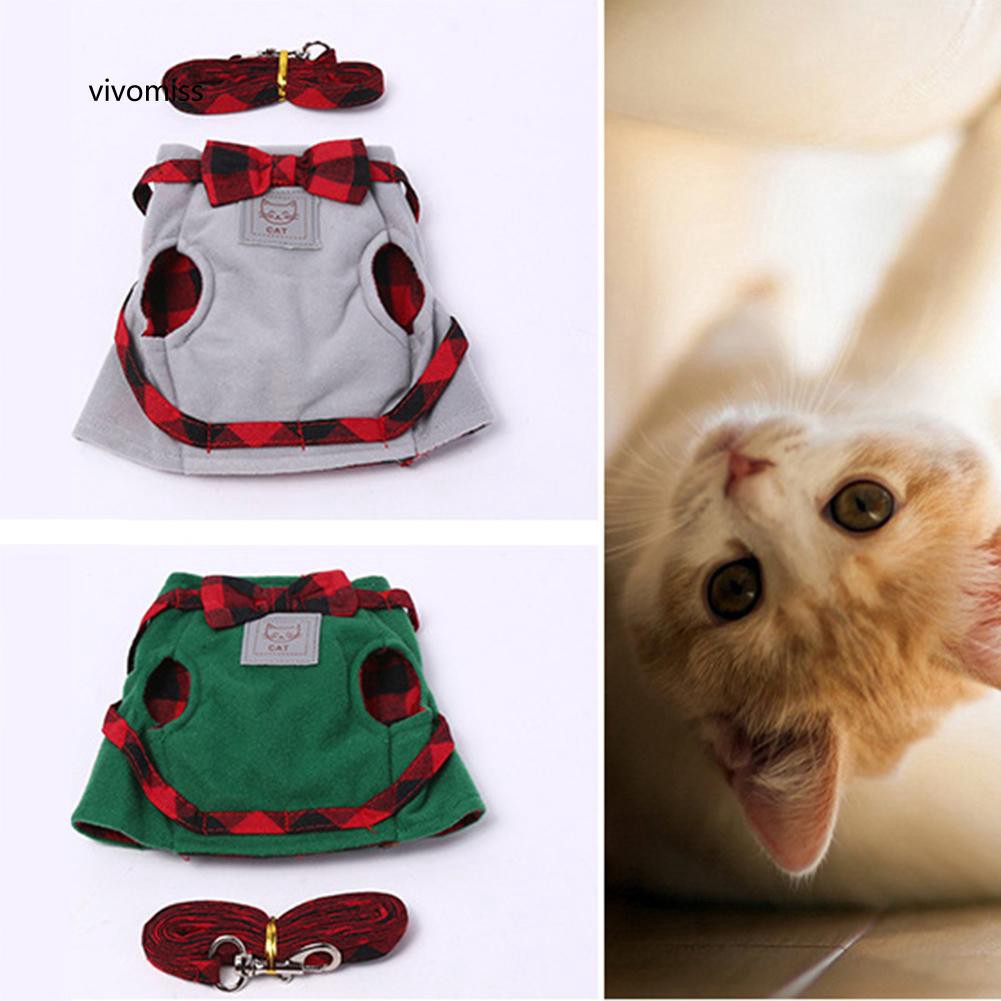 Dây xích mèo thiết kế kèm áo khoác sáng tạo an toàn không gây thương tích tiện dụng