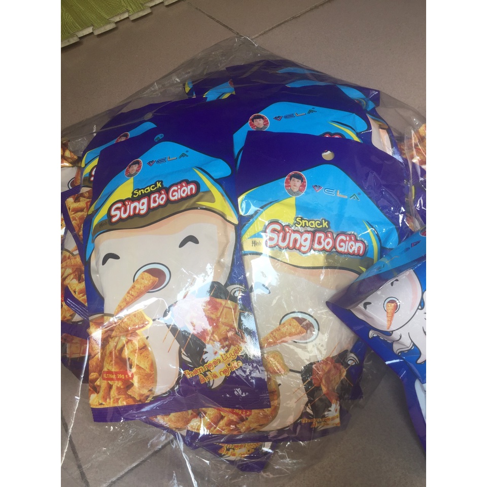 SNACK SỪNG BÒ GIÒN CAY