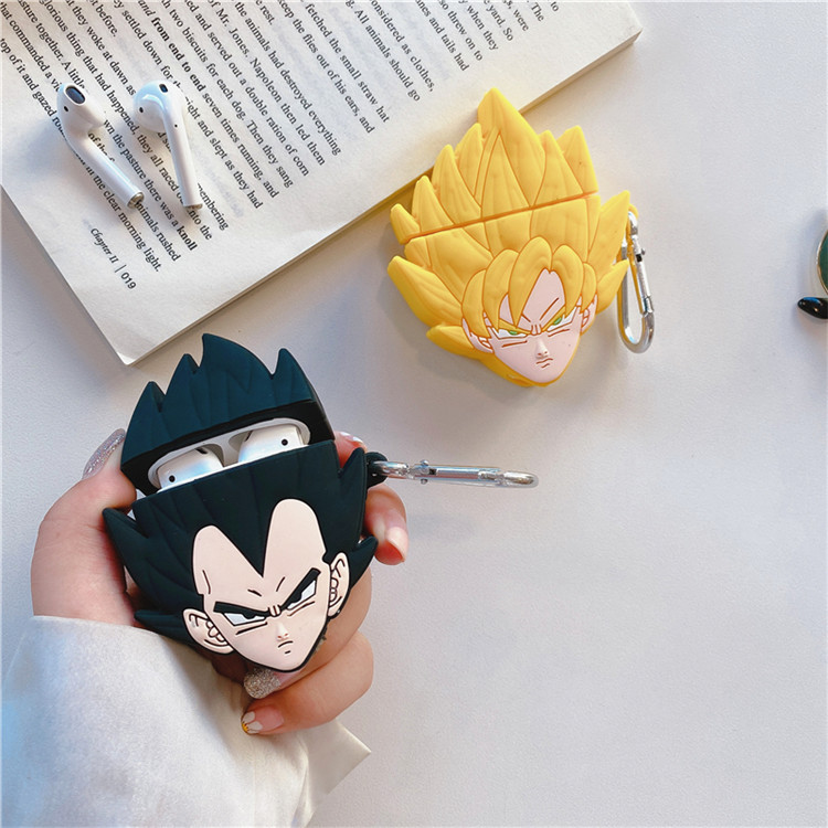 DRAGON BALL Ốp Bảo Vệ Hộp Đựng Tai Nghe Airpods 1 / 2 / Pro Hình Goku Xinh Xắn