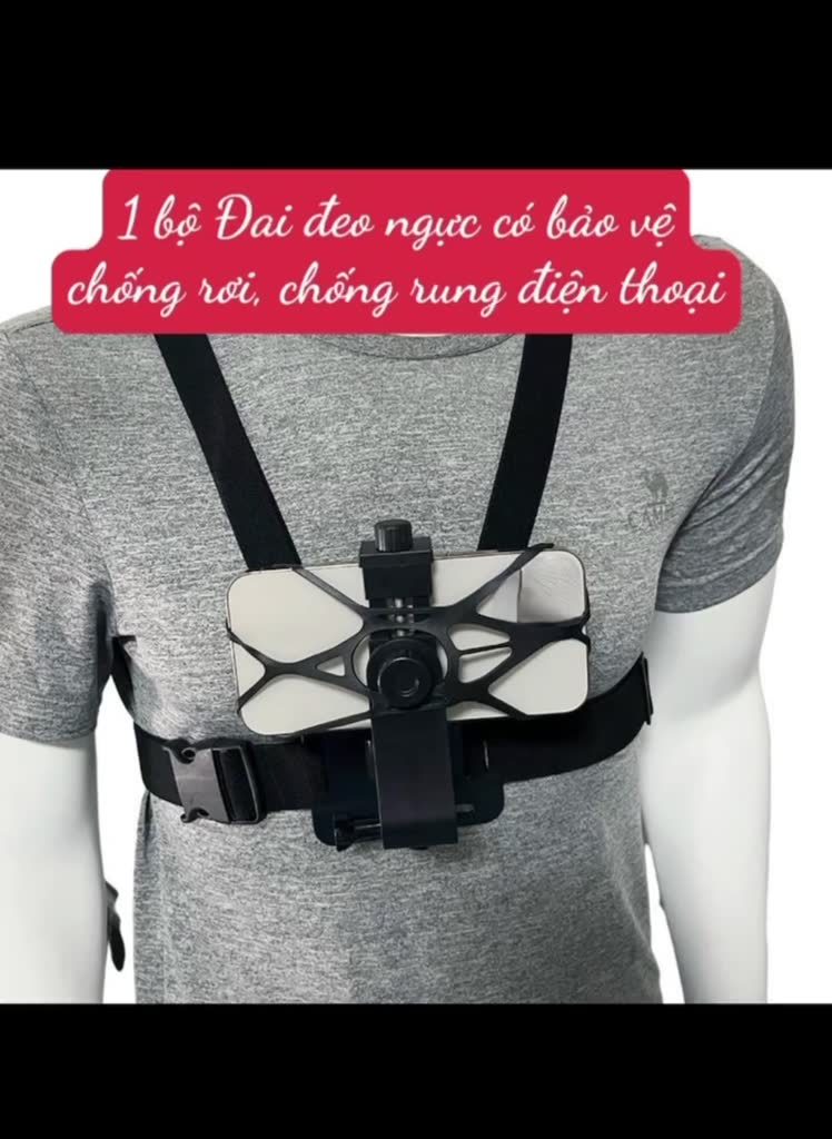 Bộ dây đai đeo ngực gắn điện thoại, camera hành trình, gopro,..đa dạng mẫu mã & phụ kiện gắn điện thoại và camera | BigBuy360 - bigbuy360.vn