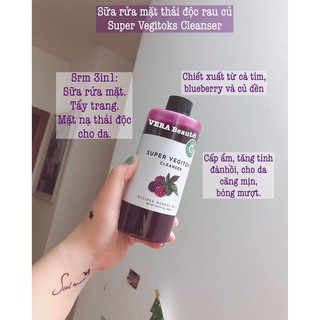 Sữa rửa mặt Wonder Bath Super Vegitoks Cleanser