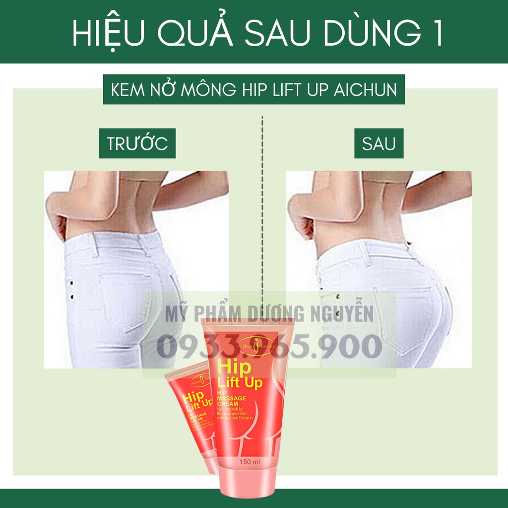 Kem Massage Mông HIP LIFT UP Dưỡng Da Săn Chắc Aichun