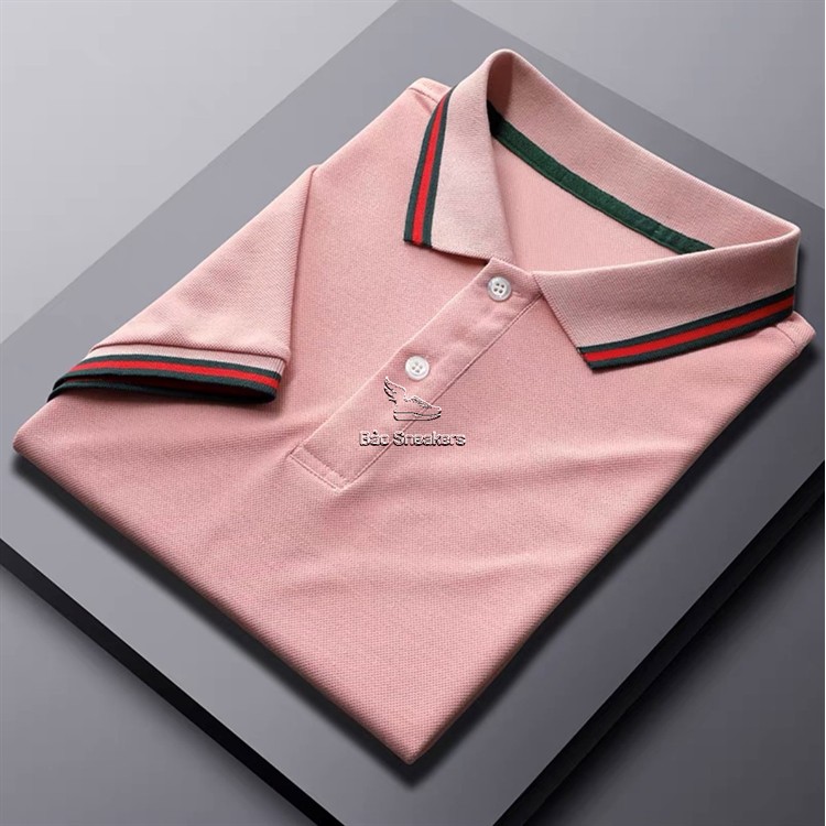 Áo polo nam nữ, áo thun nam nữ cộc tay form rộng thể thao, áo phông cặp có cổ tay lỡ đẹp | BigBuy360 - bigbuy360.vn