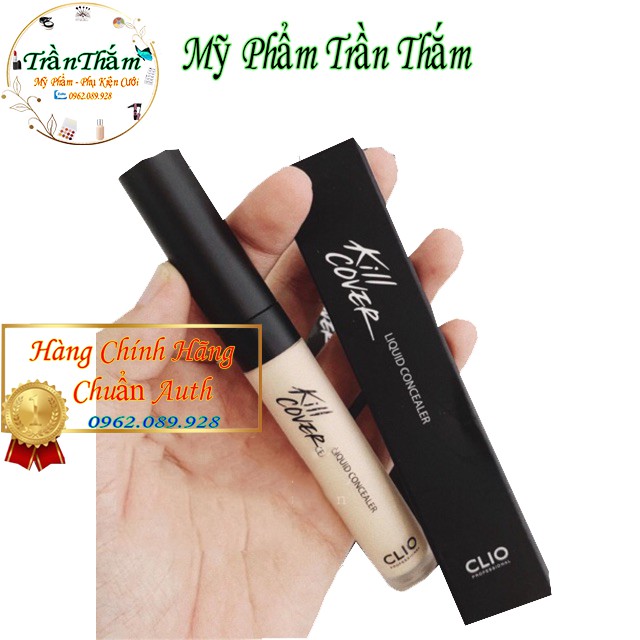 Che Khuyết Điểm Clio Kill Cover Liquid Concealer