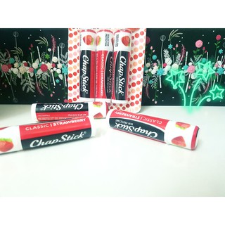 {Liên hệ trước khi đặt} Son dưỡng môi Chapstick candy cane (set 3 thỏi)