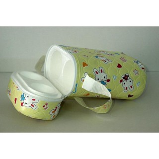Bình Ủ Sữa Đôi - Túi Ủ Binh Sữa 2 Lớp